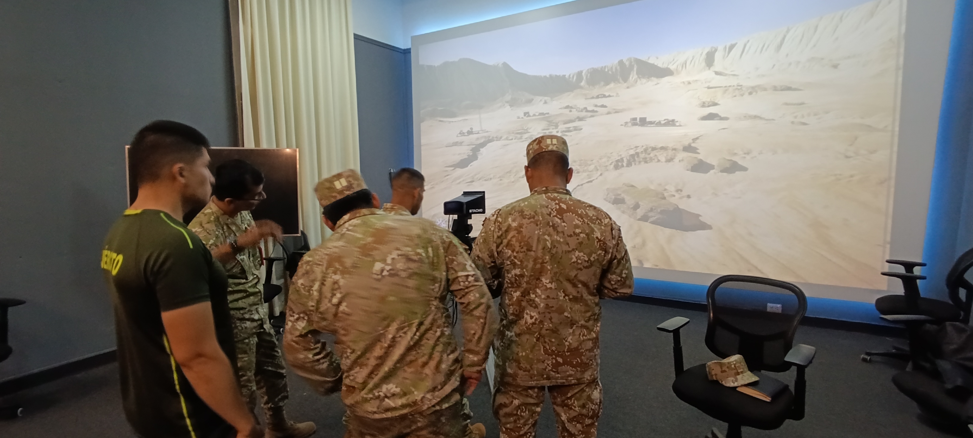 Oficiales en instrucción